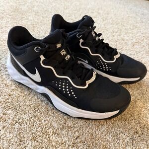 Nike Fly.By Mid 3 Mens/Boys Basketball Shoes Black White DD9311-003 Size 7.5